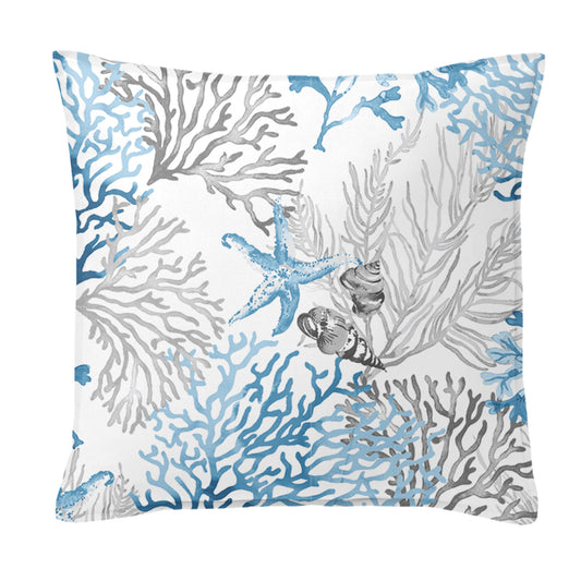 Reef Blue Decorative Pillows