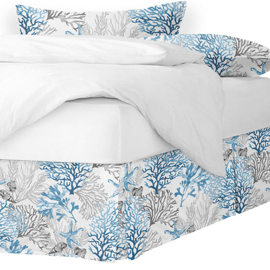 Reef Blue Bedskirt