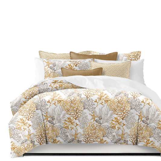 Reef Gold Duvet Cover Set