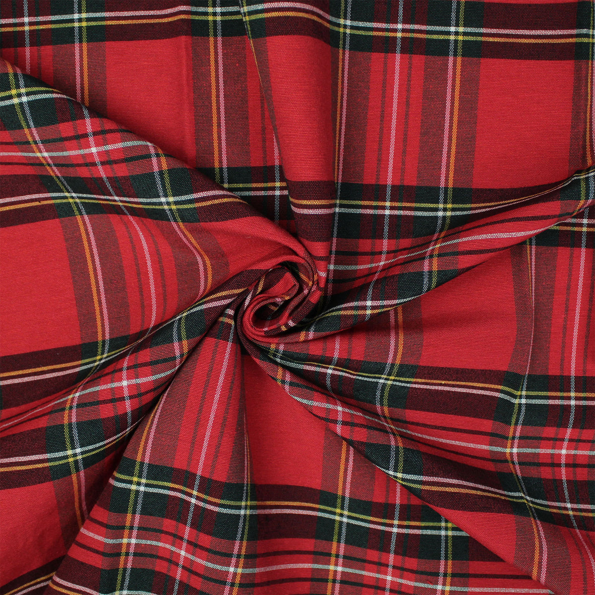Royal Plaid Red Comforter Set