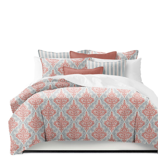 Adira Coral Coverlet Set