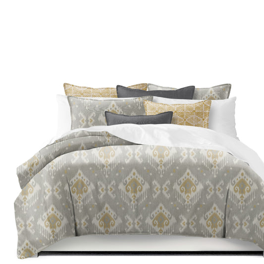 Mahal Gray Duvet Cover Set