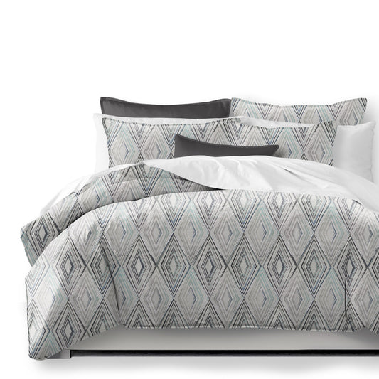 Sloane Seabreeze-Ivory Duvet Cover Set