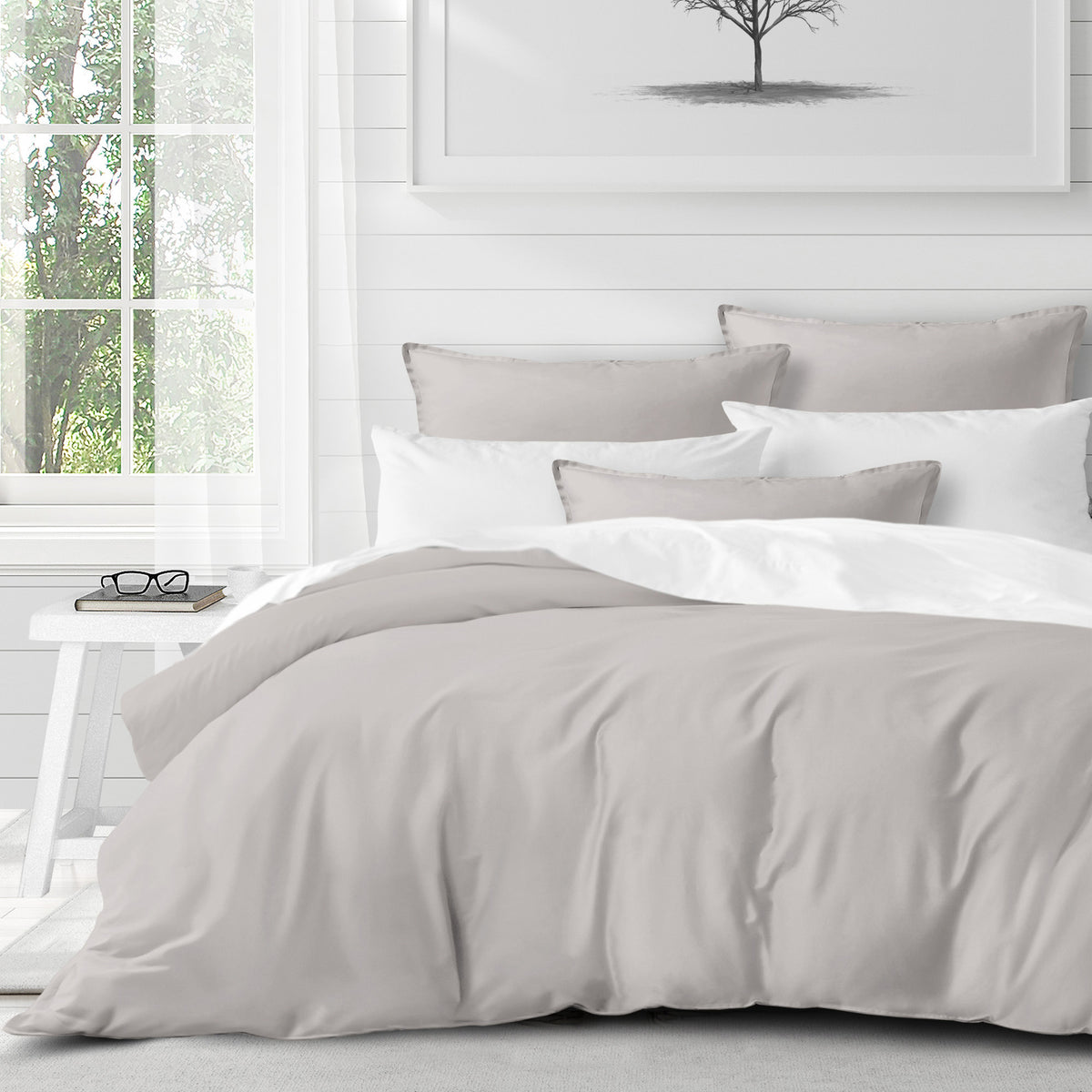 St Anne Cafe au Lait Coverlet Set