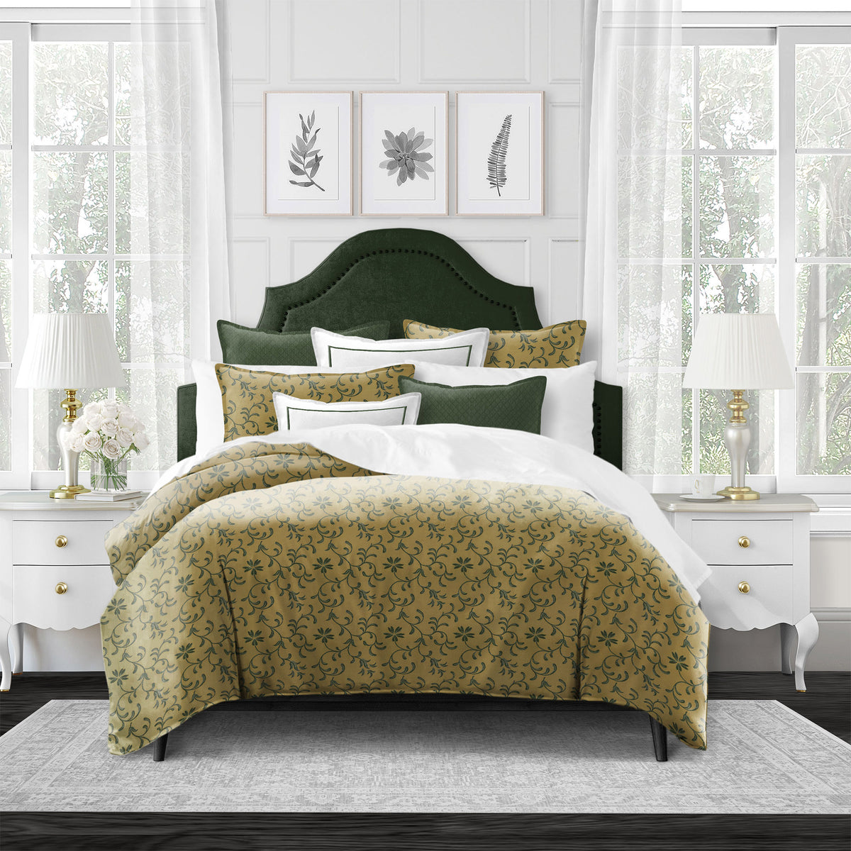 Sumaye Golden Forest Comforter Set