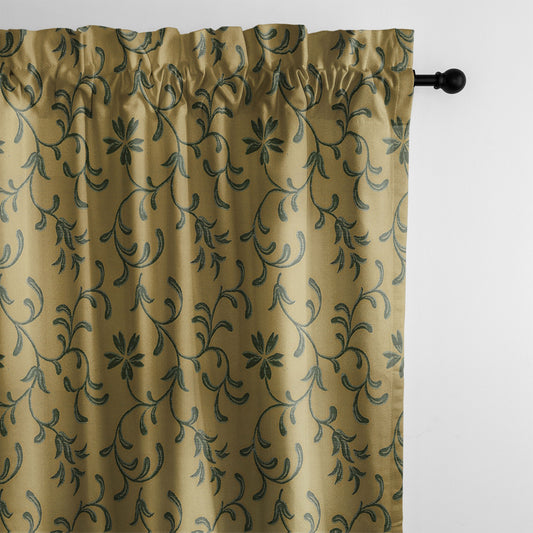 Sumaye Golden Forest Pole Top Drapes