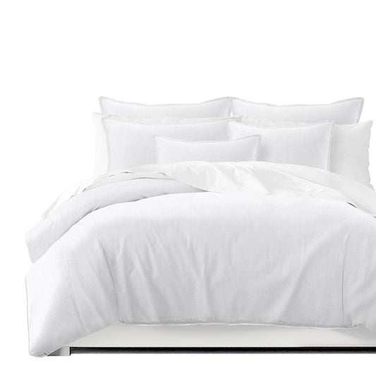 Sutton White Duvet Cover Set