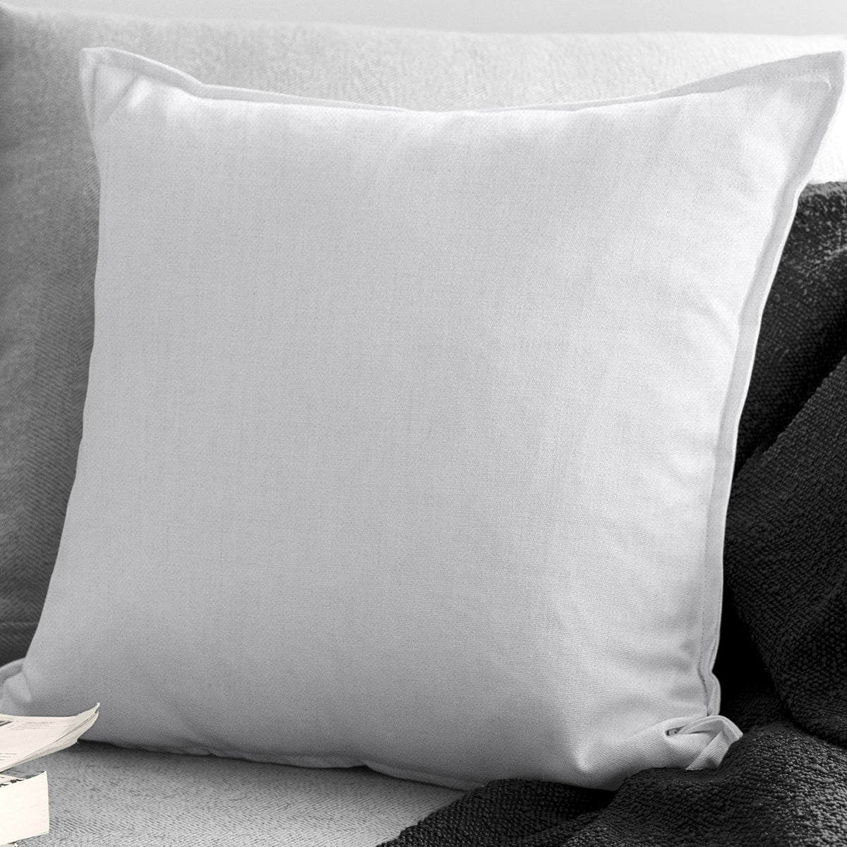 Sutton White Decorative Pillows