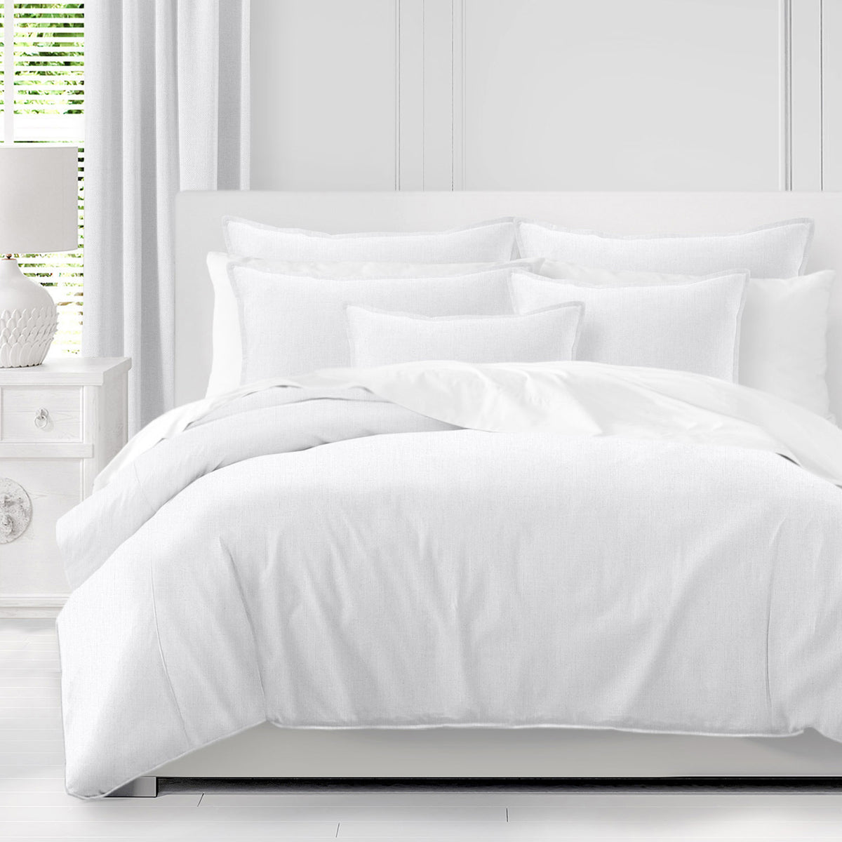 Sutton White Coverlet Set