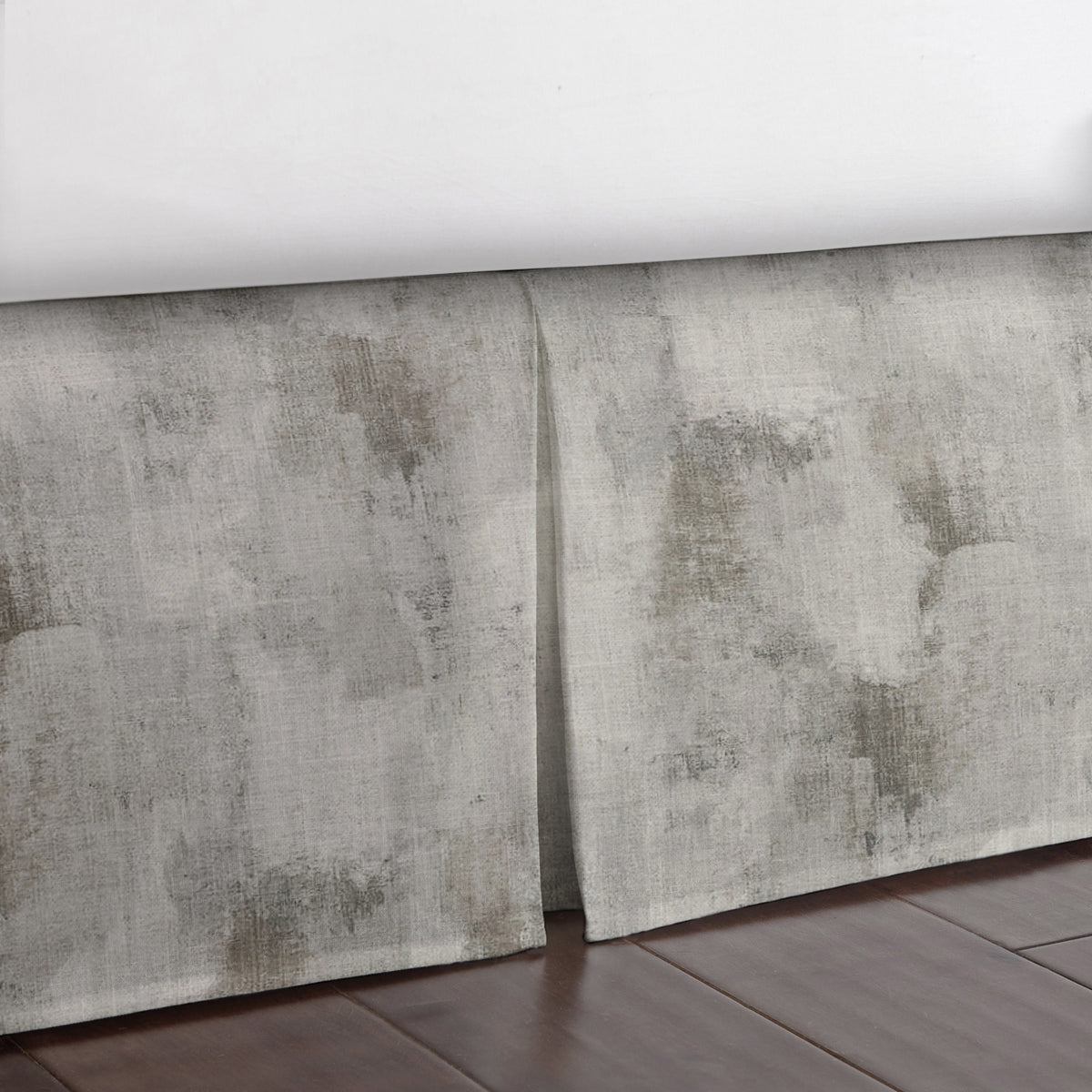 Thiago Linen Taupe (Marble) Bedskirt