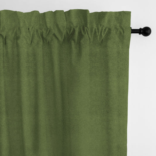 Vanessa Aloe Pole Top Drapes