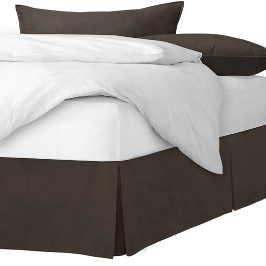 Vanessa Chocolate Bedskirt