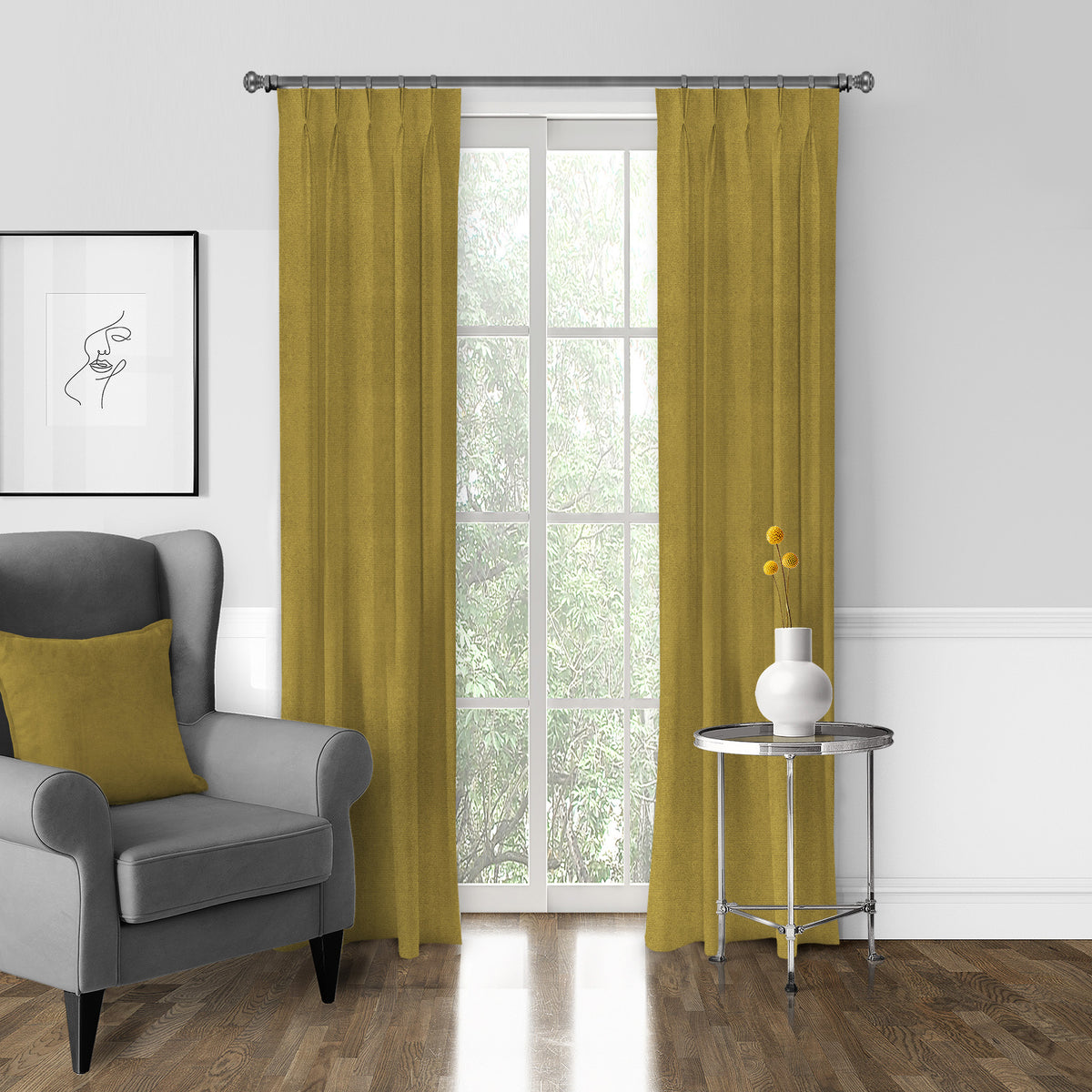 Vanessa Curry Pinch Pleat Drapes