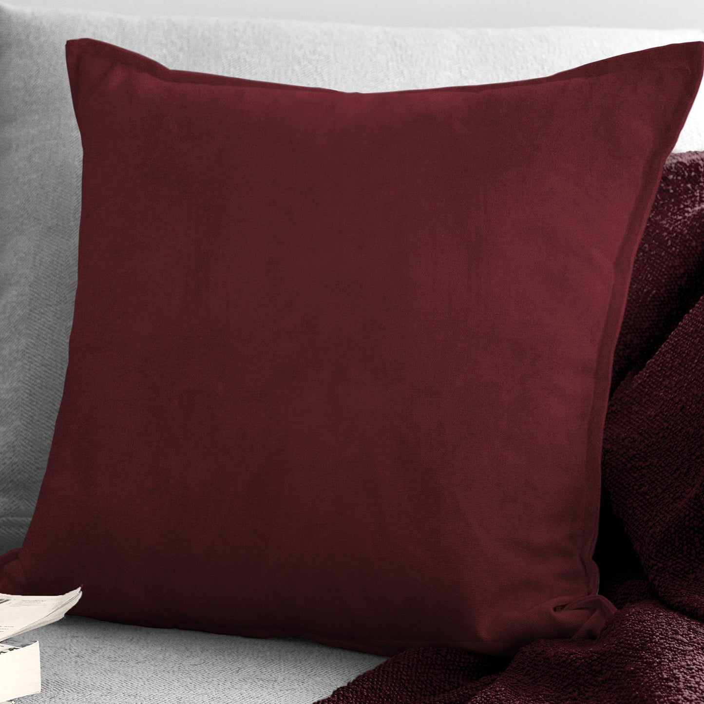Vanessa Merlot Decorative Pillows