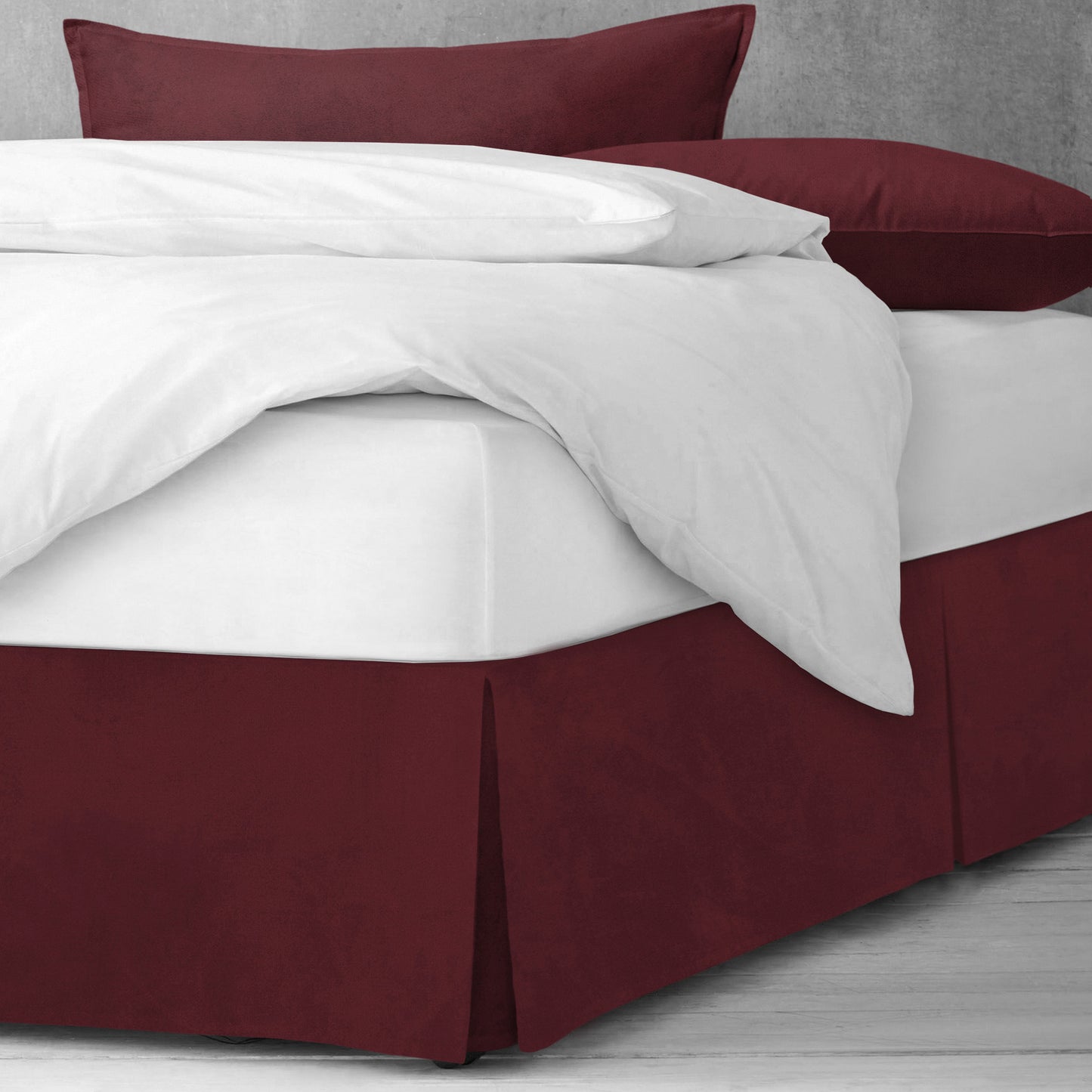 Vanessa Merlot Bedskirt