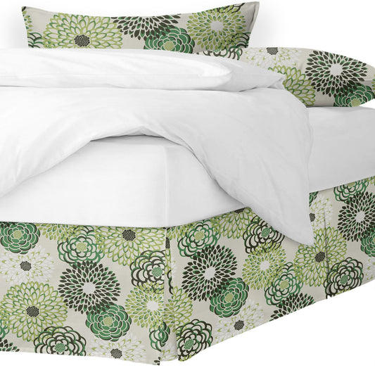 Garden Stow Green Bedskirt